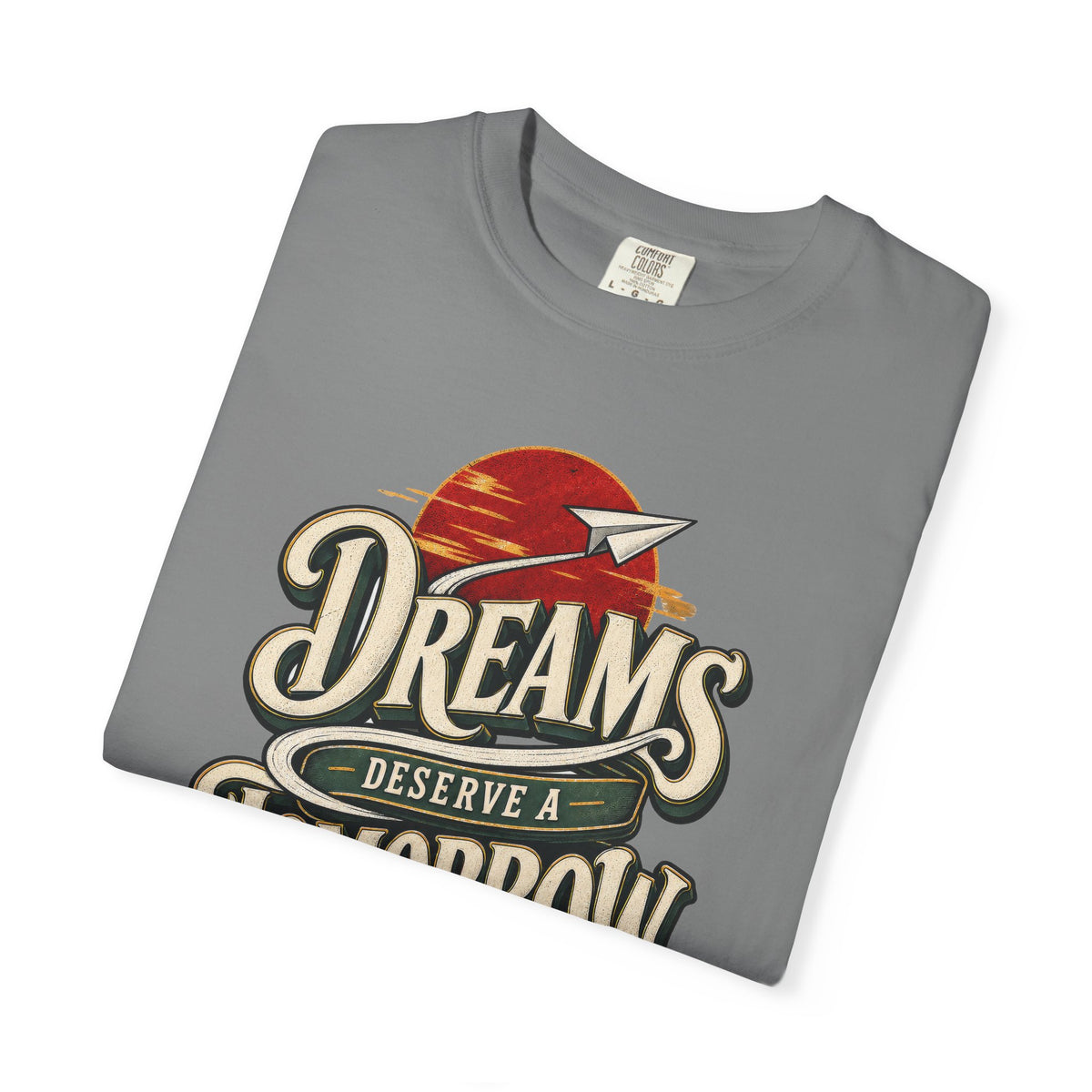 T-Shirt — "Dreams Deserve a Tomorrow: Free Palestine" Vintage Graphic Tee