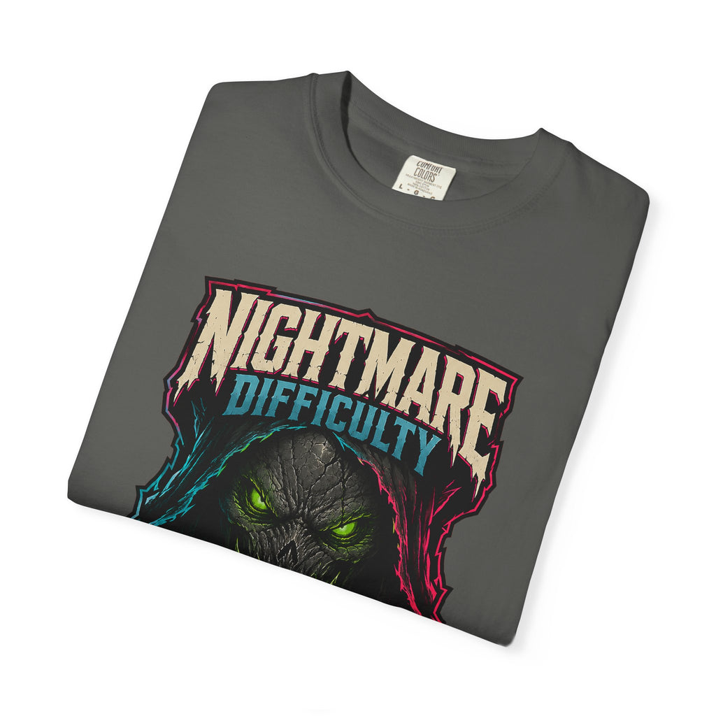 T-shirt difficulté cauchemardesque — T-shirt graphique « Pas de mode facile »
