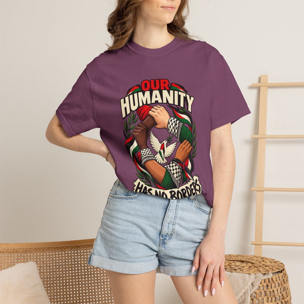 Humanity Has No Borders T-Shirt - Stand With Palestine T-Shirt