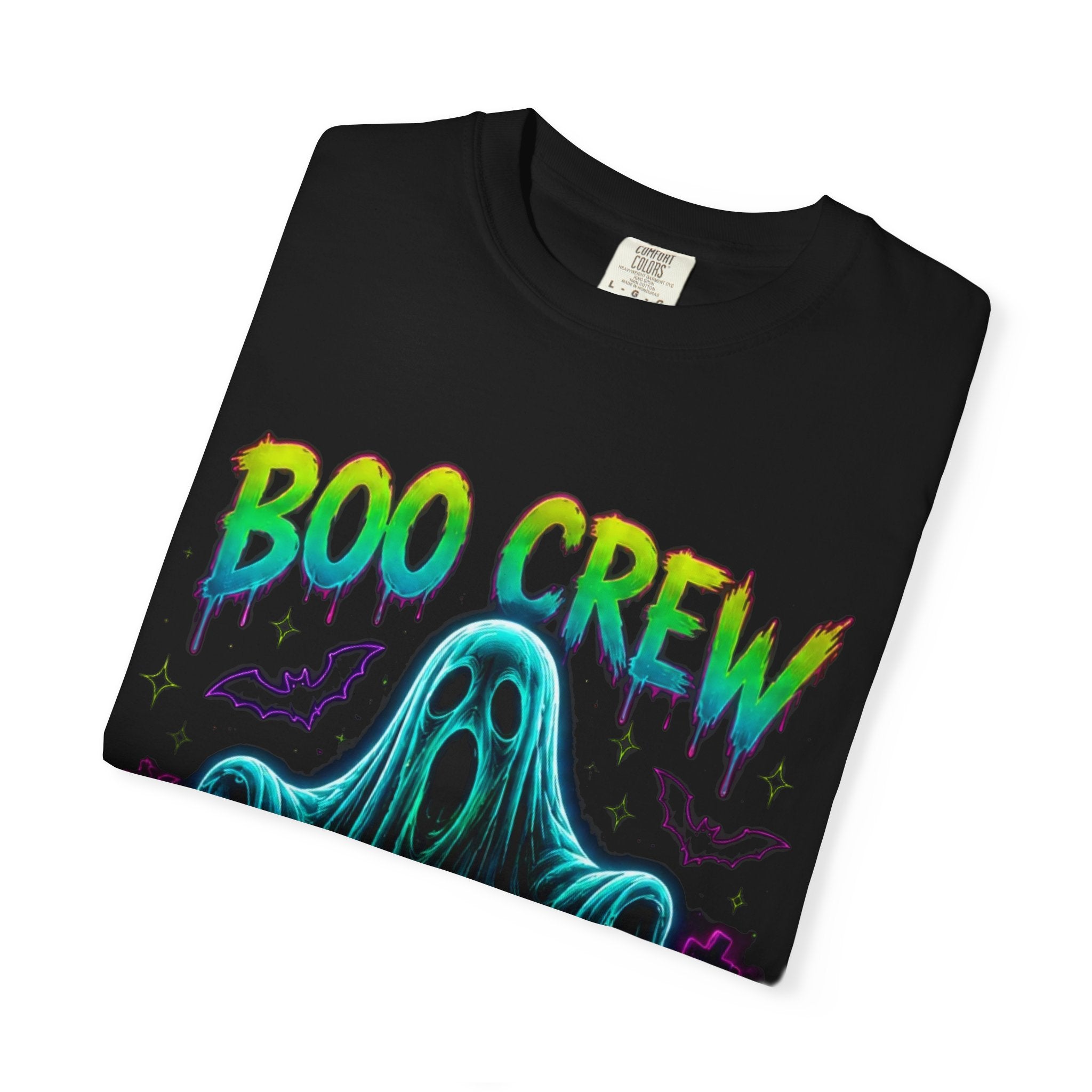 Boo Crew Halloween T-Shirt — Spooky All Day Ghost & Pumpkin Tee
