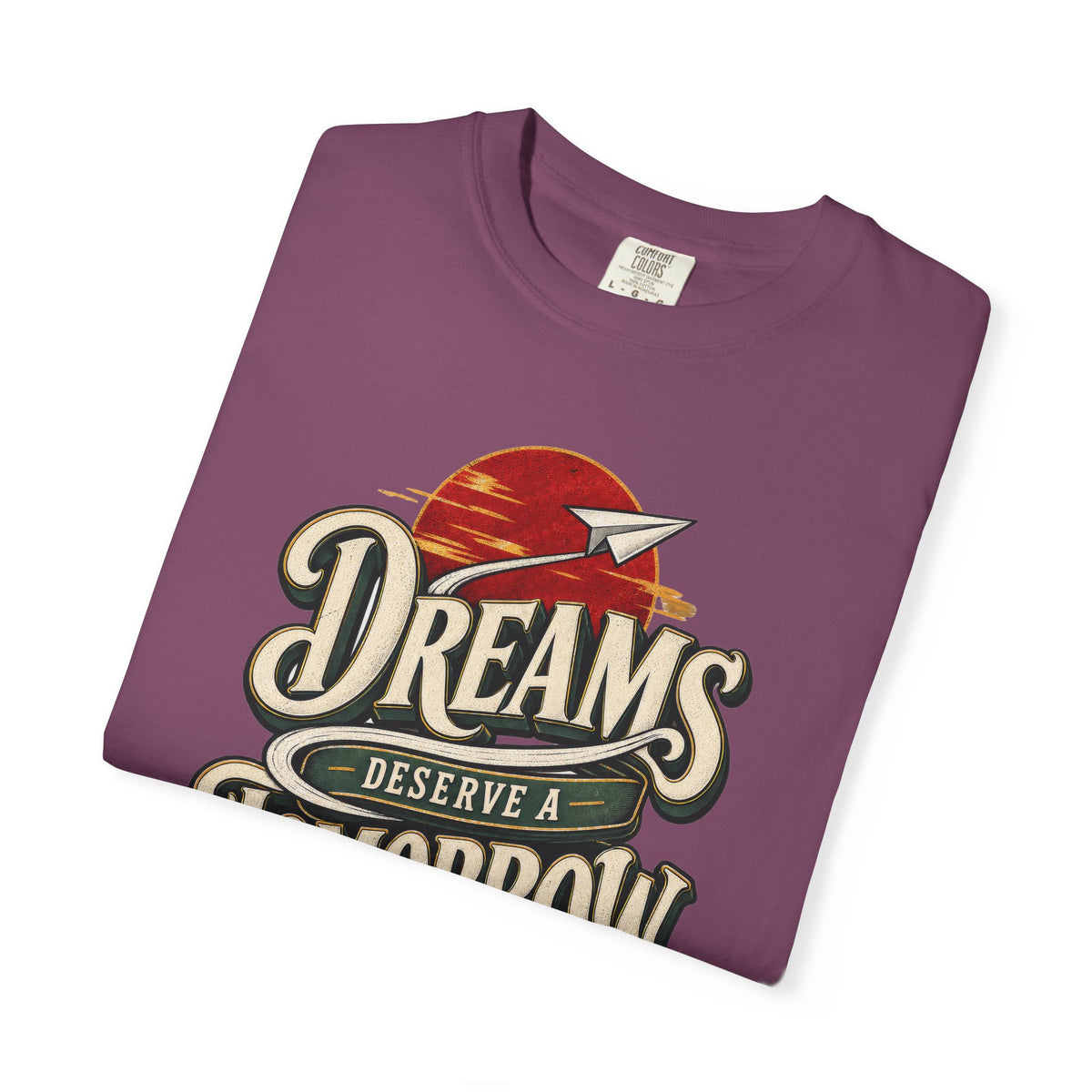 T-Shirt — "Dreams Deserve a Tomorrow: Free Palestine" Vintage Graphic Tee