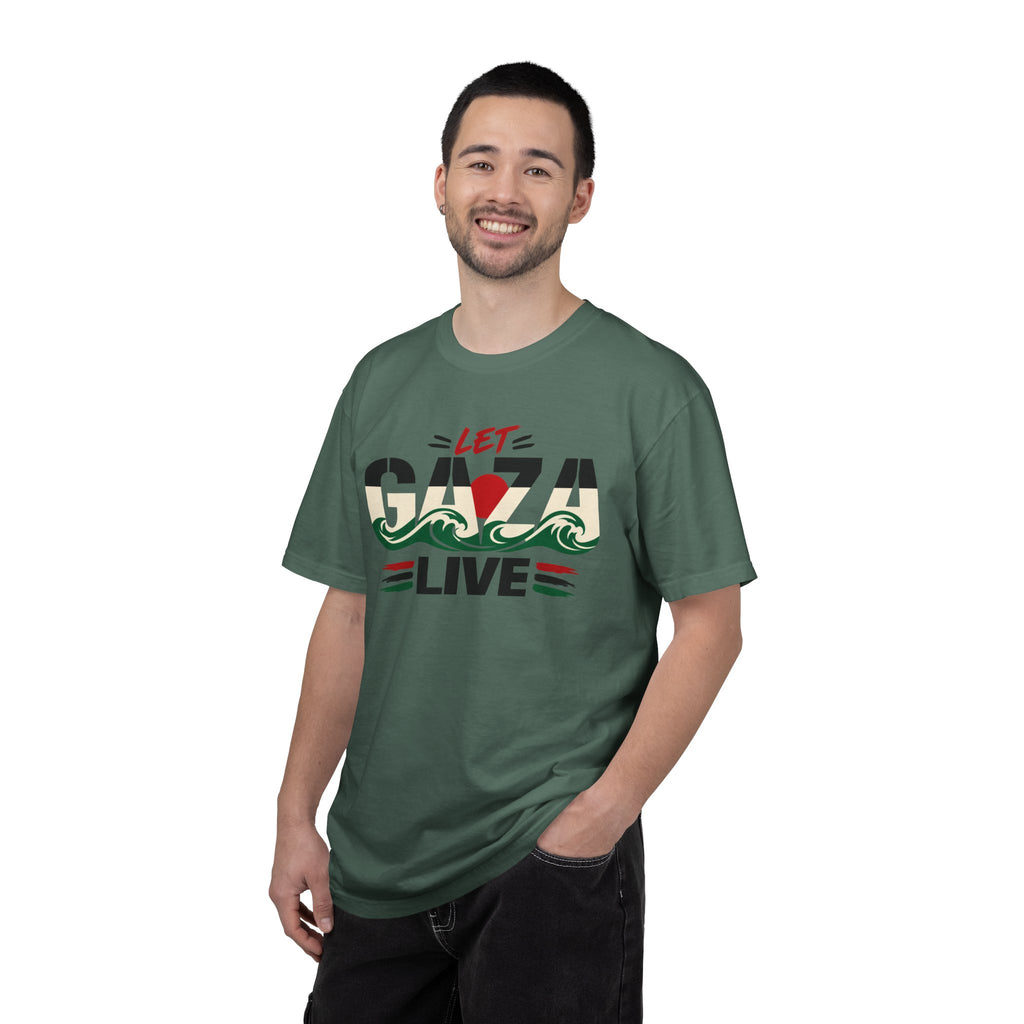 Let Gaza Live T-Shirt — Palestine Support Graphic Tee