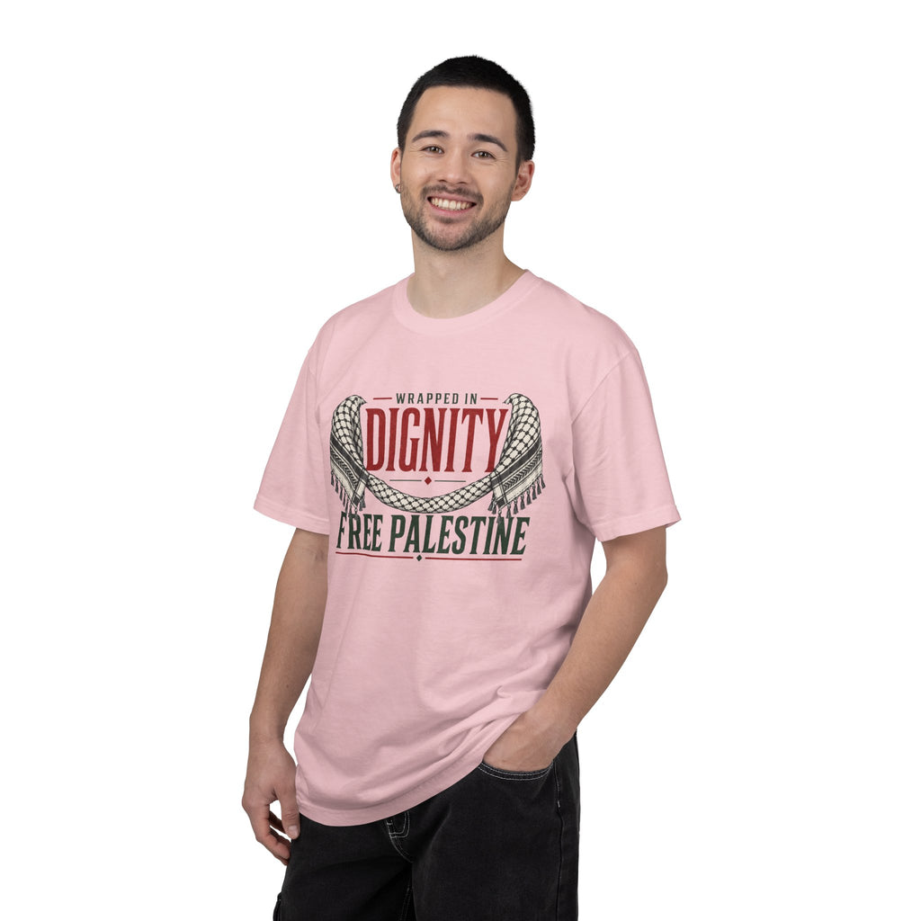 Wrapped in Dignity "Free Palestine" T-Shirt - UNISEX Tee