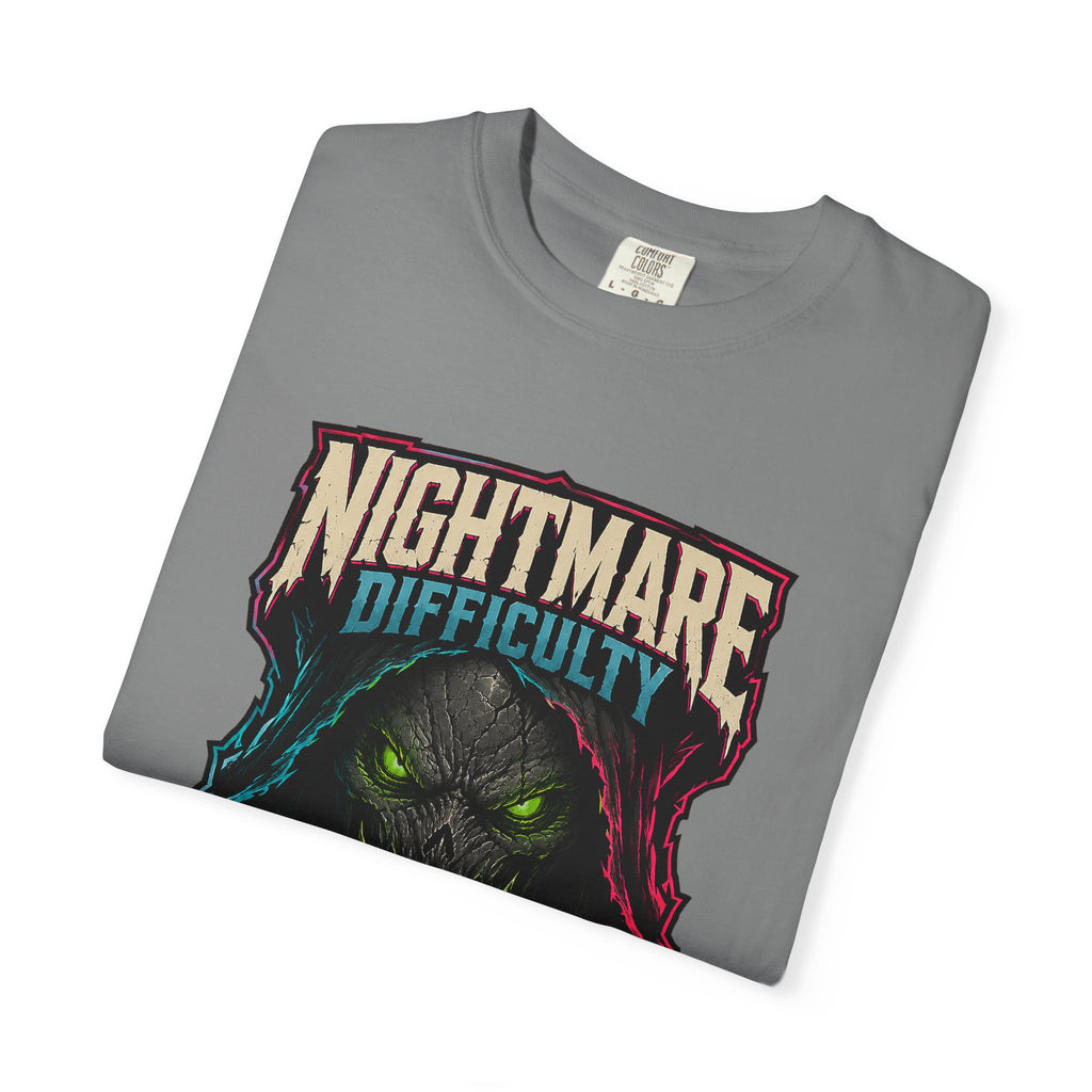 T-shirt difficulté cauchemardesque — T-shirt graphique « Pas de mode facile »