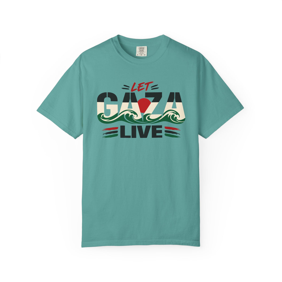 Let Gaza Live T-Shirt — Palestine Support Graphic Tee