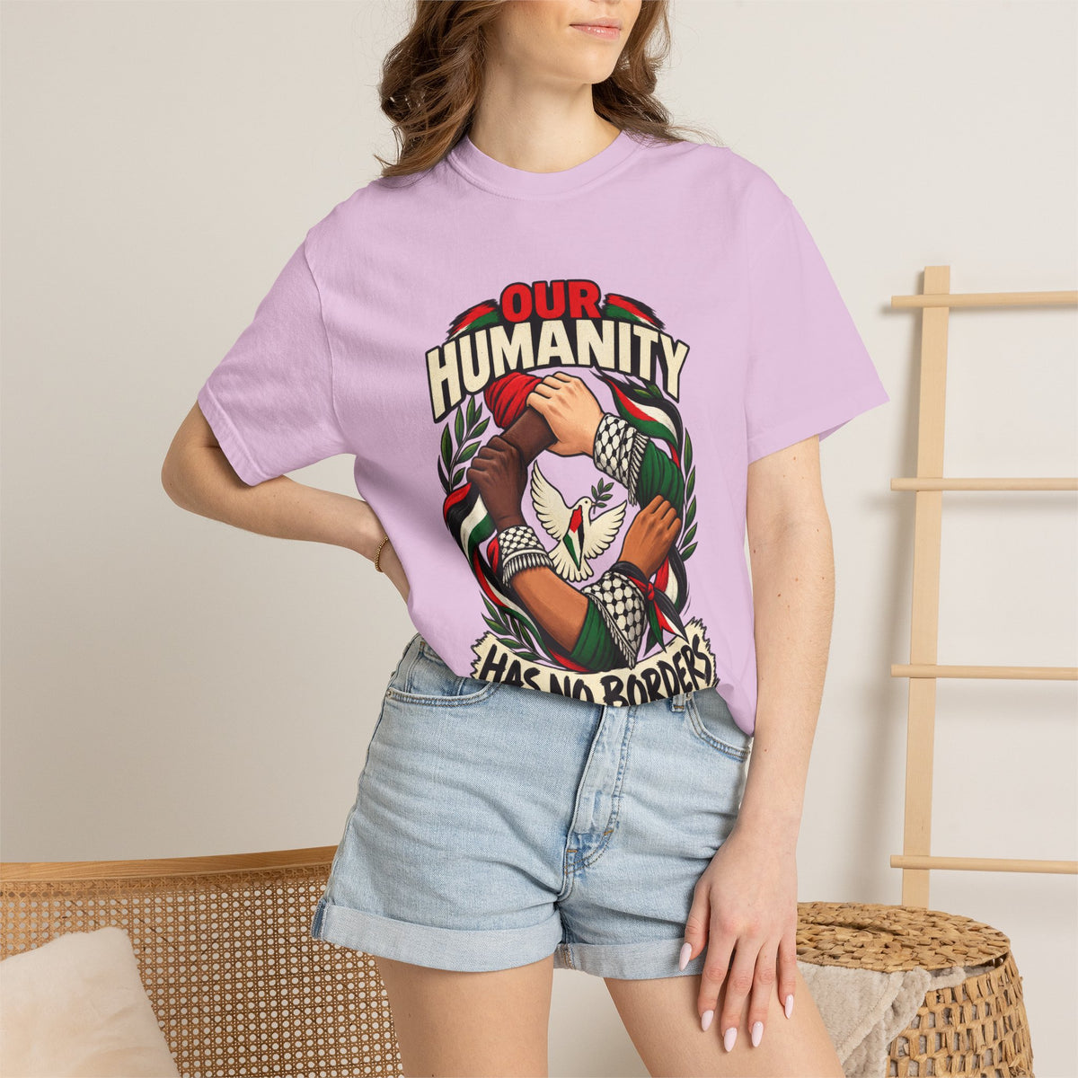 Humanity Has No Borders T-Shirt - Stand With Palestine T-Shirt