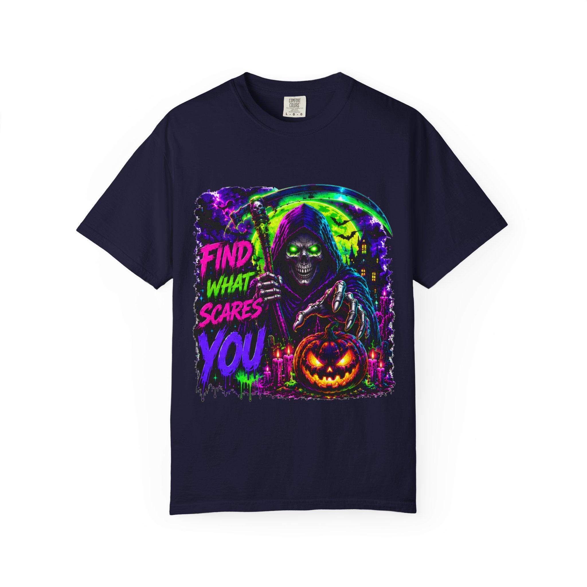Find What Scares You Halloween T-Shirt