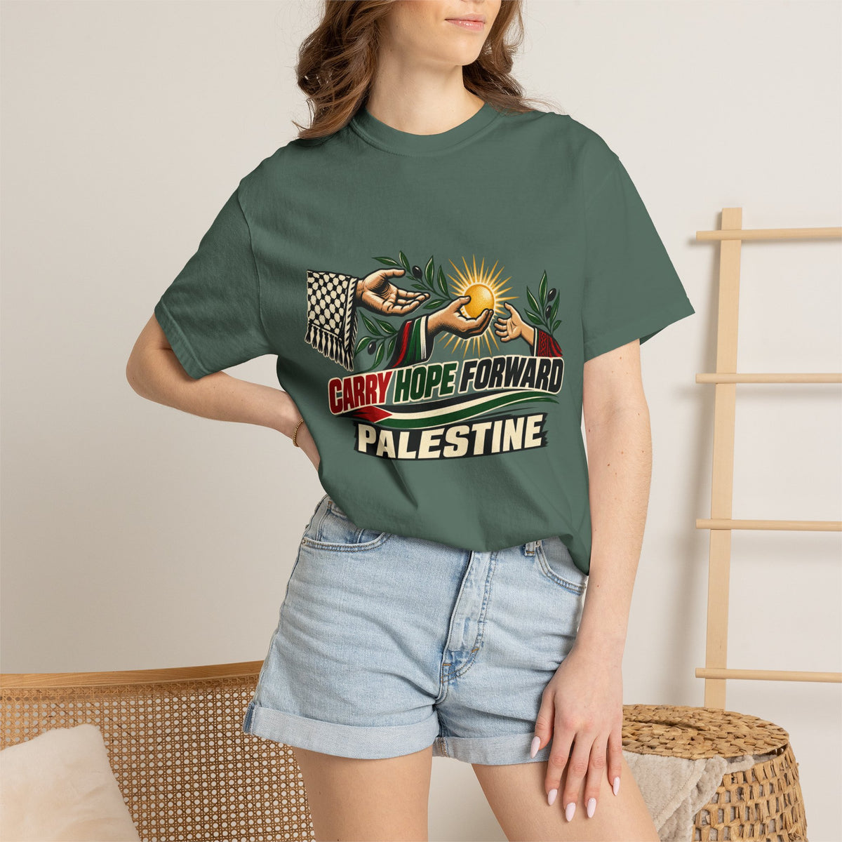 Carry Hope Forward Palestine T-Shirt