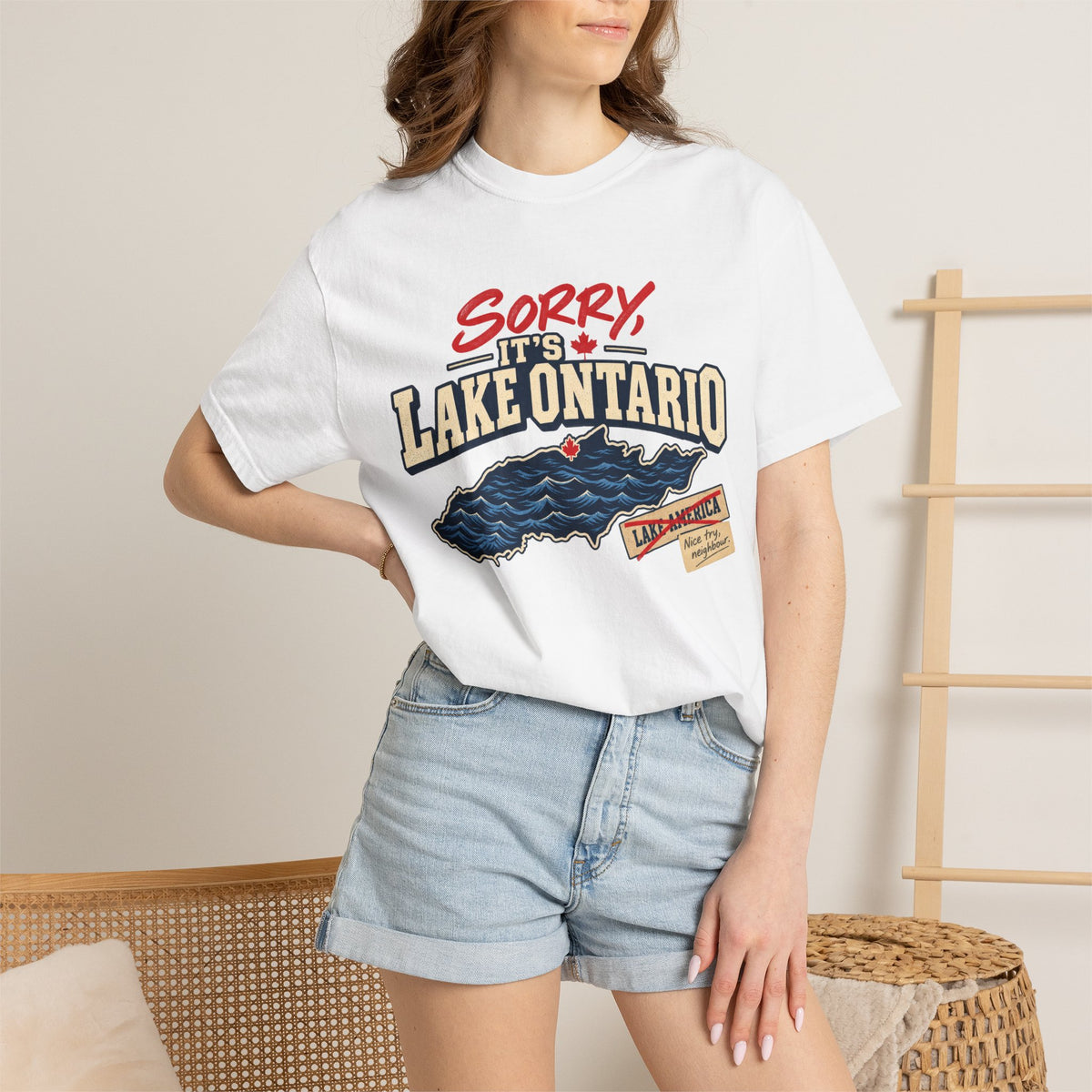 Sorry It’s Lake Ontario T-Shirt — Not Lake America