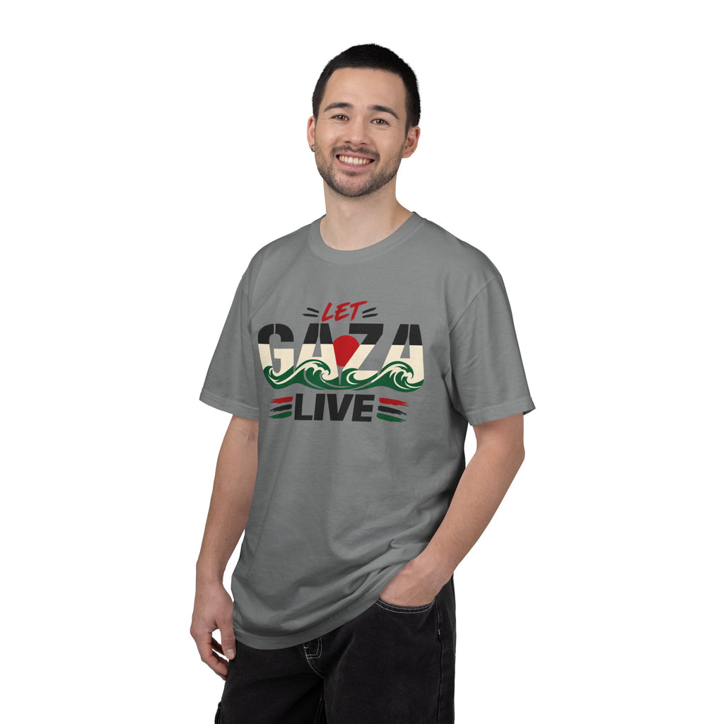 Let Gaza Live T-Shirt — Palestine Support Graphic Tee