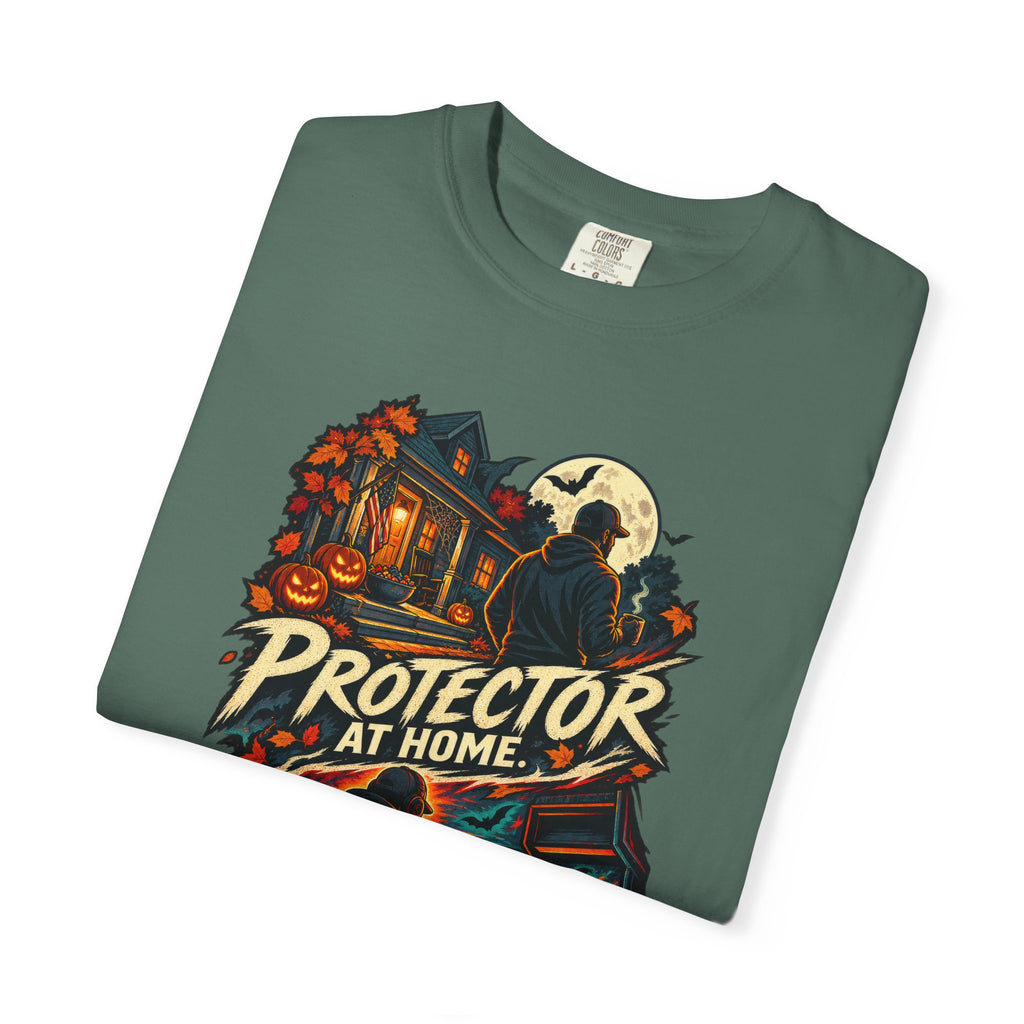 Halloween Gamer DAD Protector at Home - Nightmare in the Lobby T-Shirt