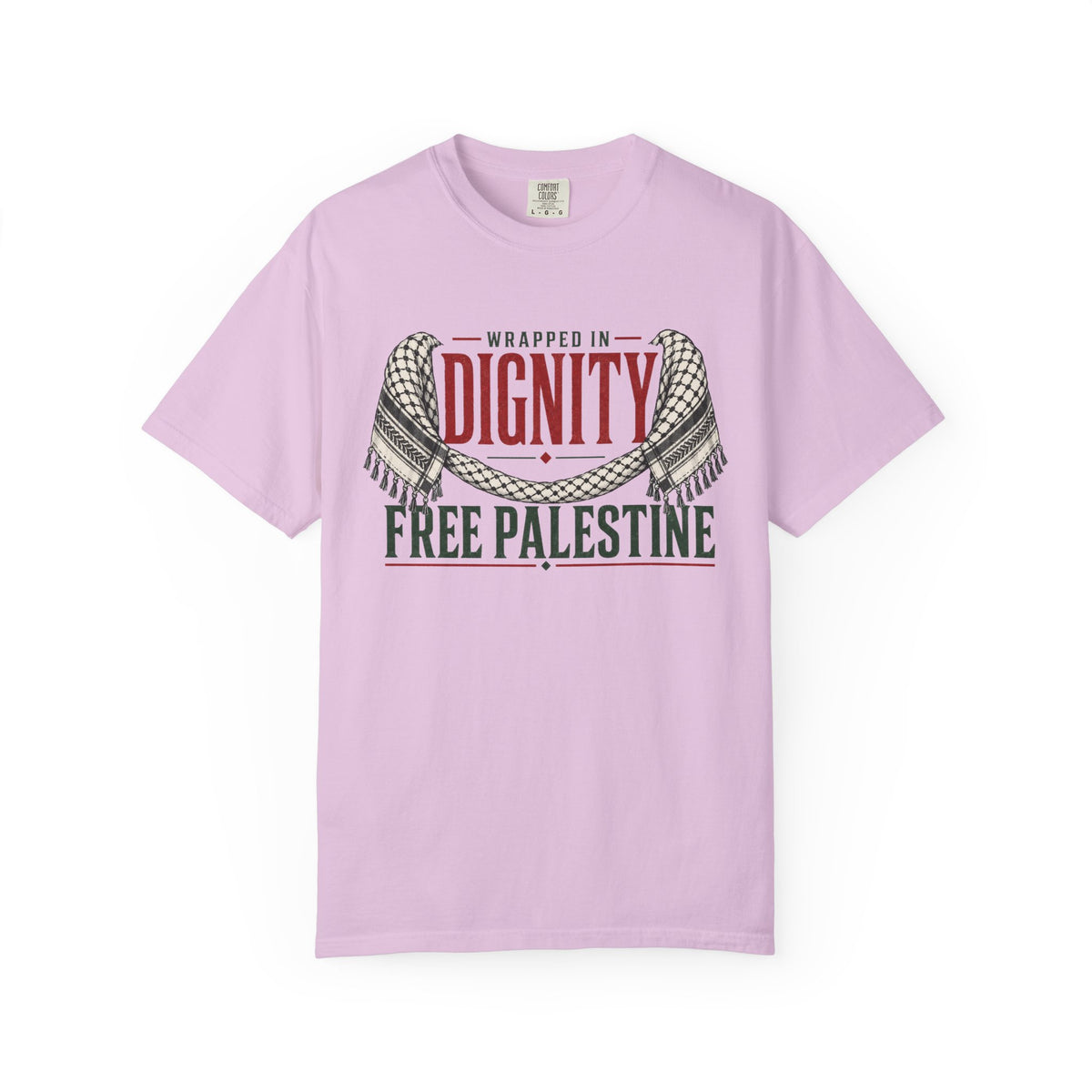 Wrapped in Dignity "Free Palestine" T-Shirt - UNISEX Tee