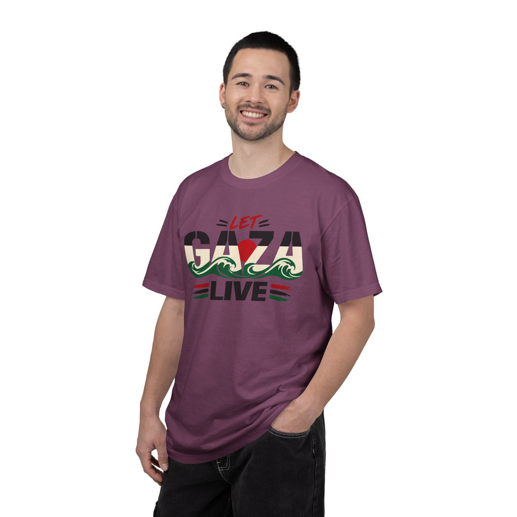 Let Gaza Live T-Shirt — Palestine Support Graphic Tee