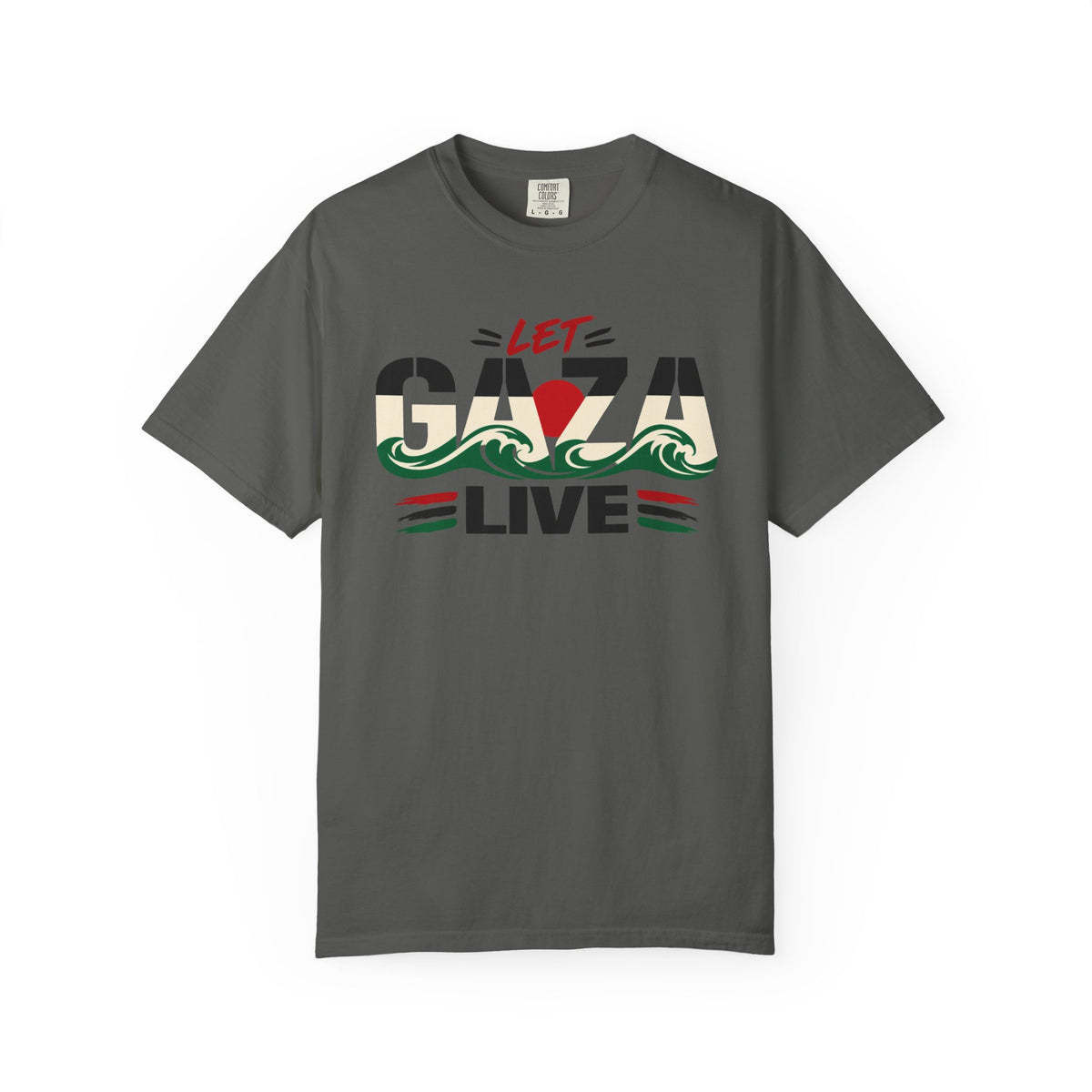 Let Gaza Live T-Shirt — Palestine Support Graphic Tee