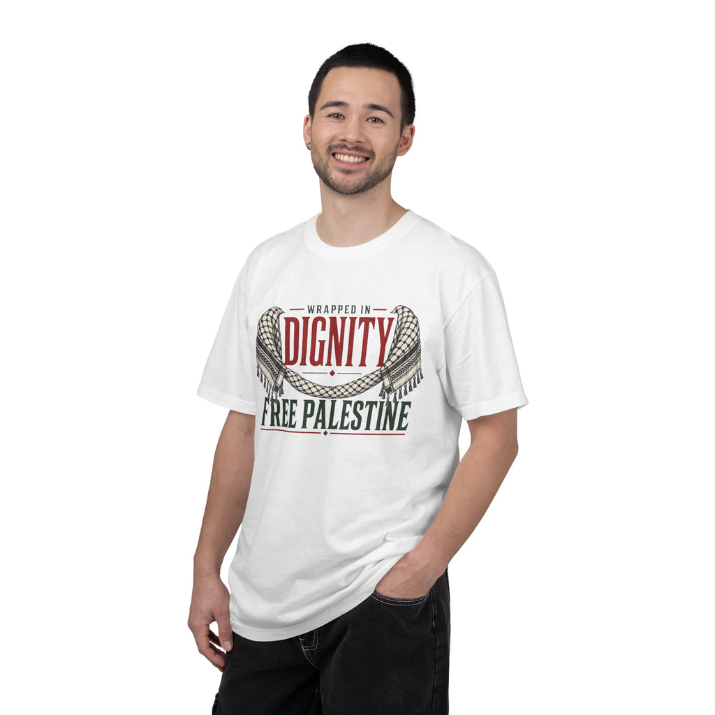 Wrapped in Dignity "Free Palestine" T-Shirt - UNISEX Tee