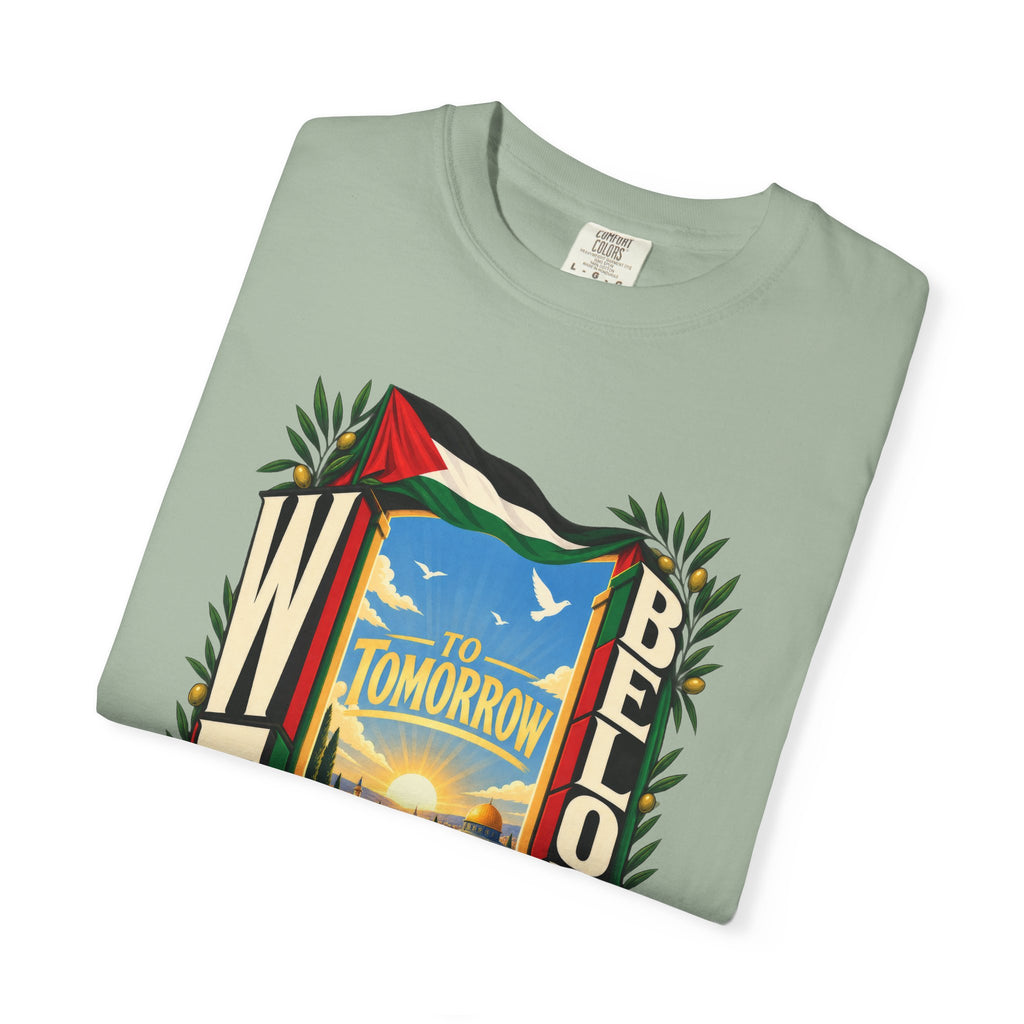 FREE Palestine "To Tomorrow We Belong" Graphic T-Shirt