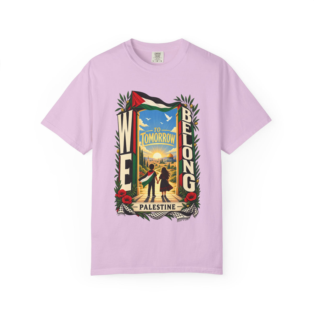 FREE Palestine "To Tomorrow We Belong" Graphic T-Shirt