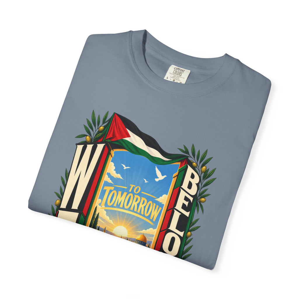 FREE Palestine "To Tomorrow We Belong" Graphic T-Shirt