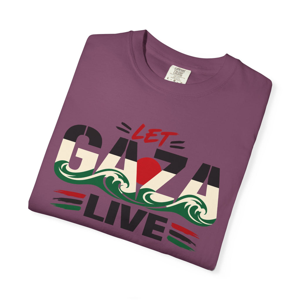 Let Gaza Live T-Shirt — Palestine Support Graphic Tee